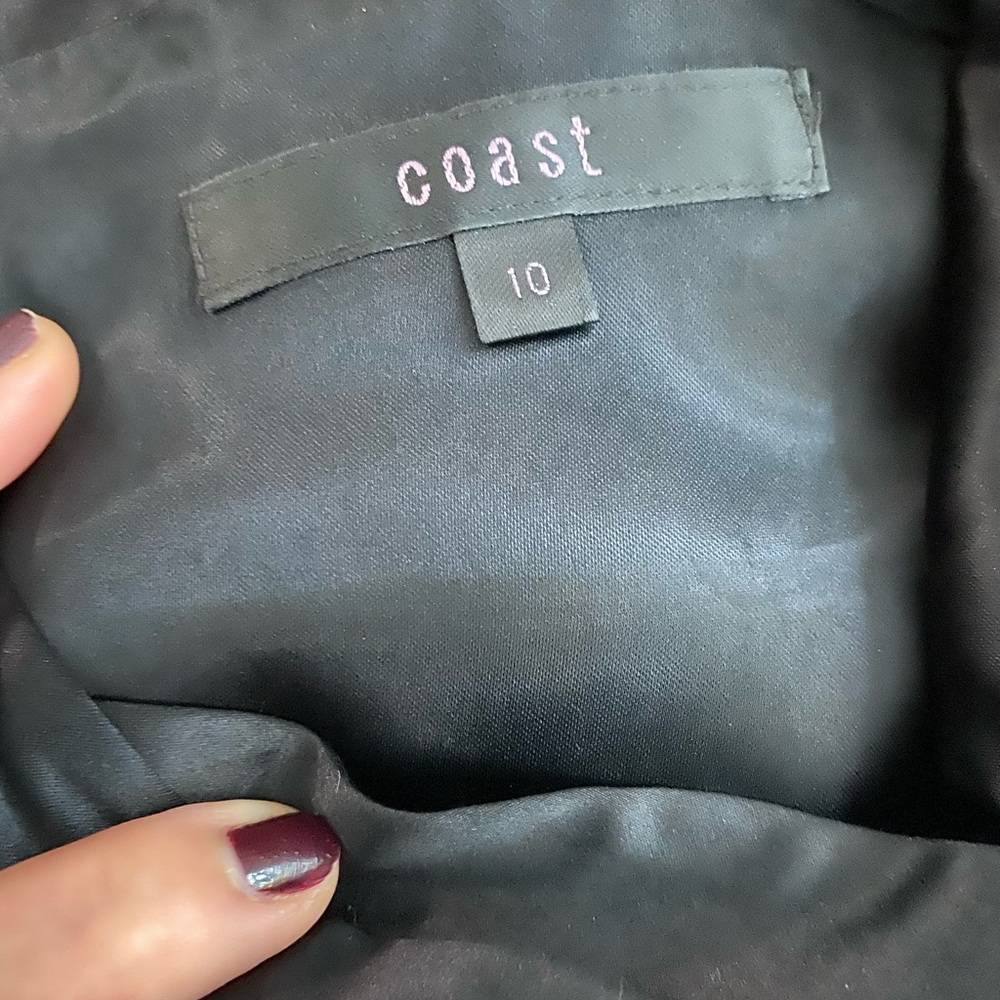 COPY - British Coast black dress UK 10 - Picture 8 of 8